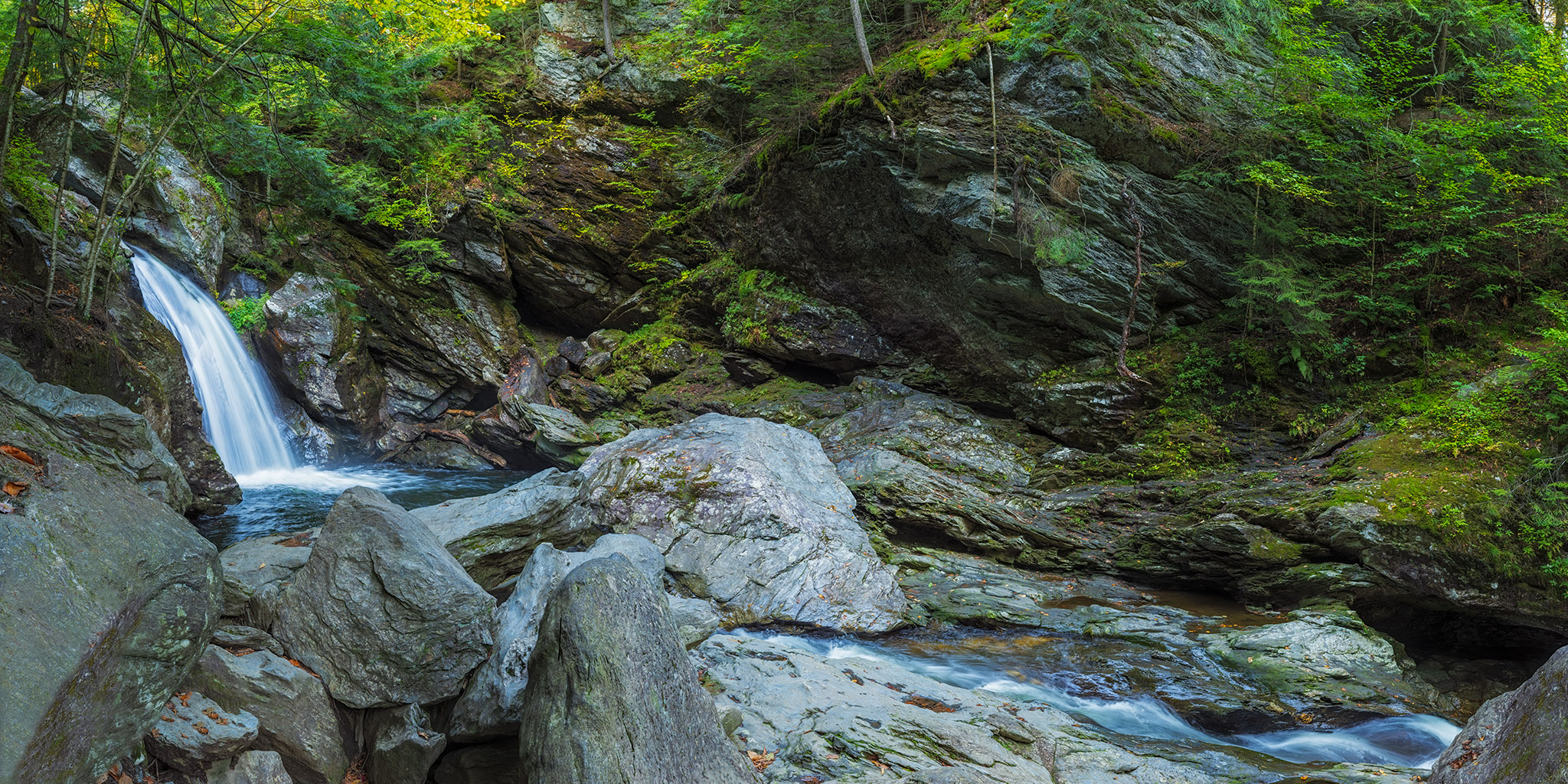 Bingham Falls near Stowe, VT 