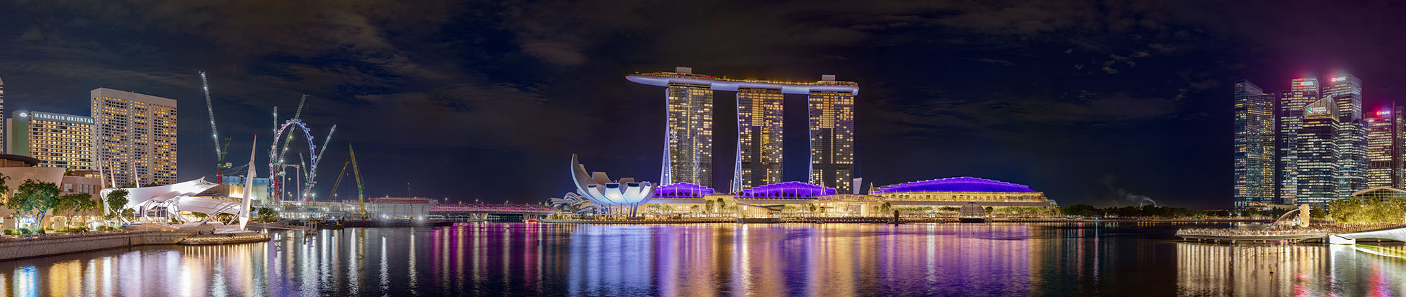 Marina Bay Night Time
