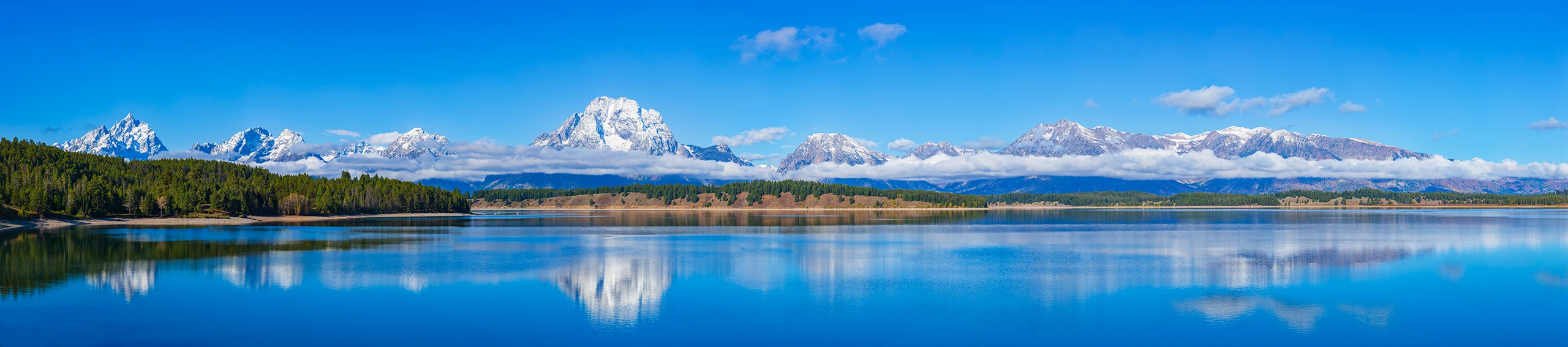 First Snow of the Season on the Tetons