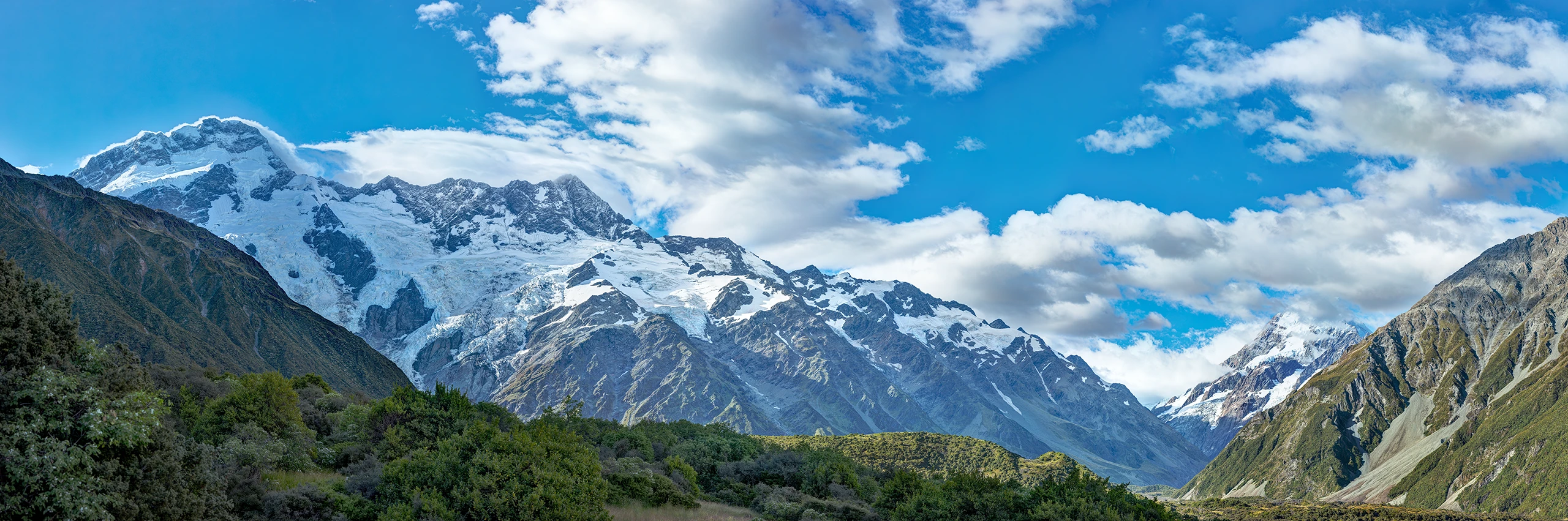 Hooker Valley, Aoraki Mount Cook National Park, South Island, New Zealand