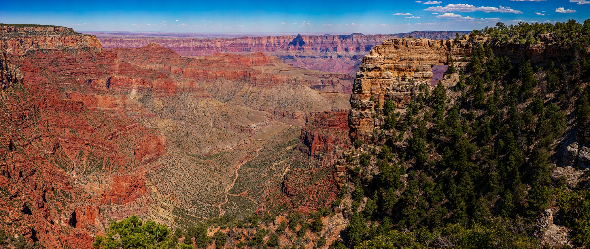 Angels Window at Cape Royal on the North Rim of Grand Canyon National Park