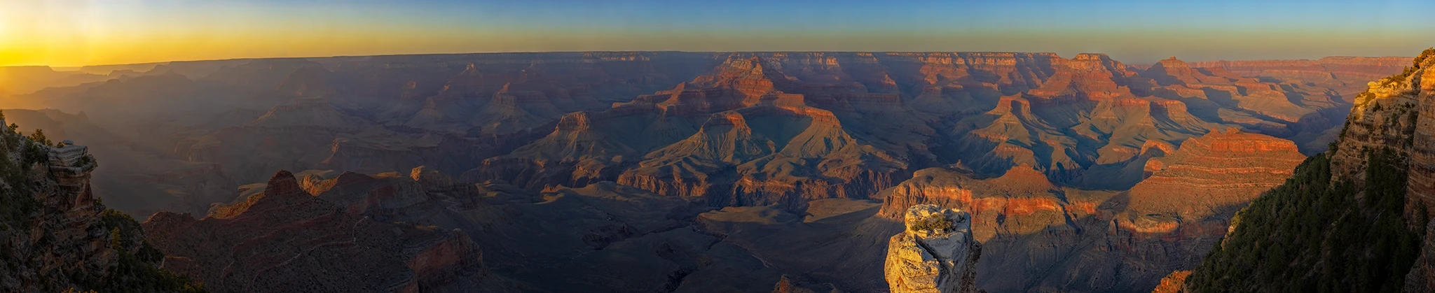 Yaki Point Sunset at Grand Canyon National Park