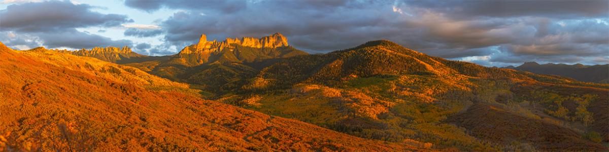 Chimney Peak Sunset