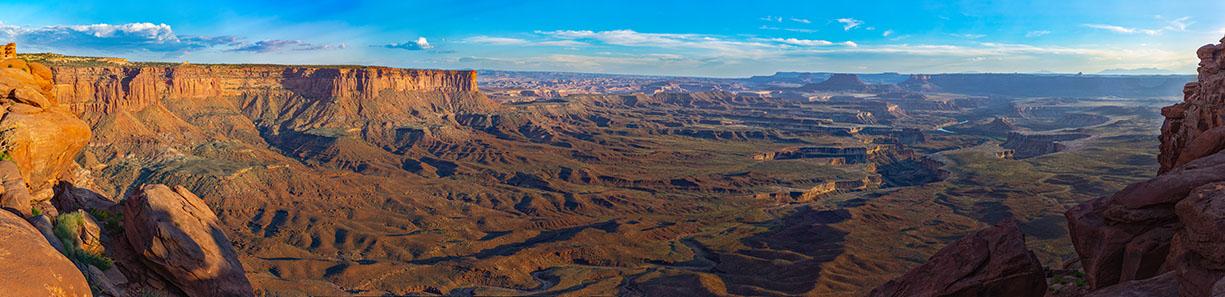 White Rim Trail from Green River Overlook