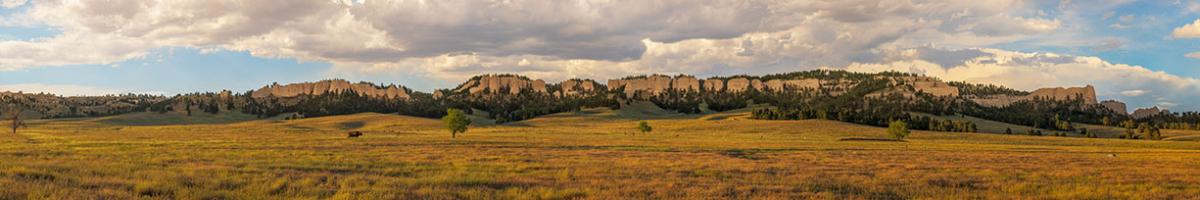 Sunset on the Red Cloud Buttes