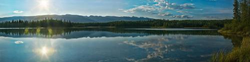 Boya Lake Sunrise