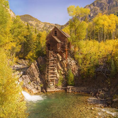 Fall Colors at Crystal Mill