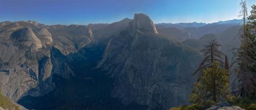 Half Dome from West Glacier Point