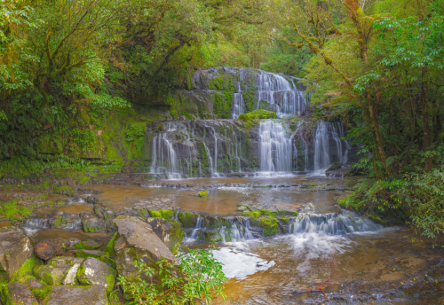 Purakaunui Falls