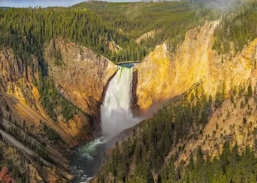Lower Falls at Lookout Point