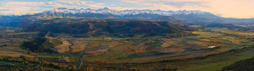 Sunset on the Sneffels Range